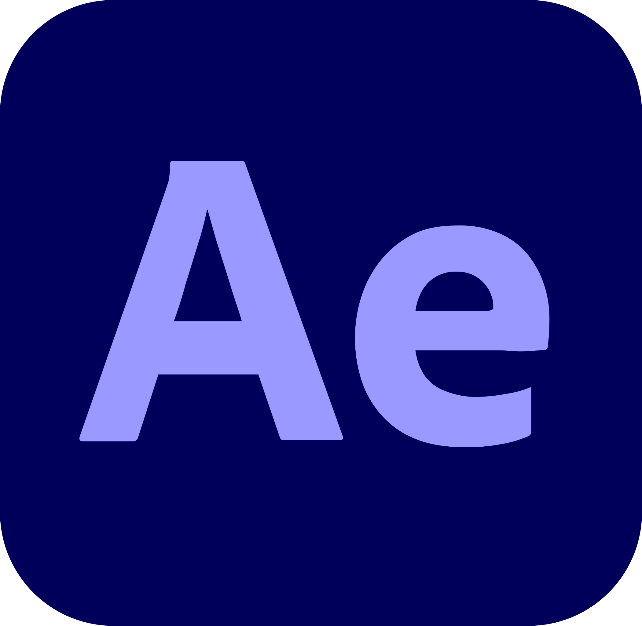 Logo Adobe After Effects - Portfolio Pamela Pautrot Concepteur designer UI à Bordeaux
