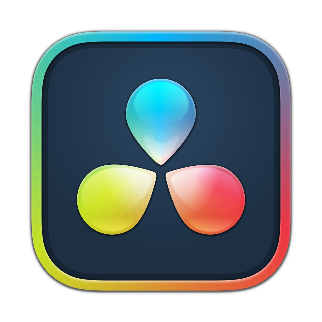 Logo DaVinci Resolve - Portfolio Pamela Pautrot Concepteur designer UI à Bordeaux