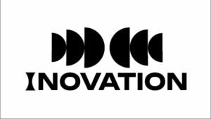 Logo Inovation en noir sur fond blanc réalisé par Pamela Pautrot Concepteur Designer UI